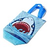 Cartoon Printed Shark Non-Woven Reusable Folding Gift Bags with Handle LS-ABAG-F009-D01-2