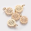 PVD Vacuum Plating 304 Stainless Steel Pendants X-STAS-Q201-T449G-1