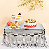Plastic Foil Fringe Curtains DIY-WH0028-106B-4