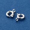 Brass Spring Ring Clasps KK-G479-01A-S-2