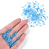Transparent Colours Luster Glass Bugle Beads SEED-N005-001-A08-5