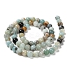 Natural Flower Amazonite Beads X-Z26N5018-2
