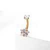 Clear Cubic Zirconia Belly Button Rings FS-WG81544-06-1