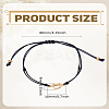 3Pcs Stainless Steel Heart Link Bracelets for Frinedship BJEW-LP0002-42-2