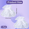 Gauze Lace Oversleeves for Women AJEW-WH20018-125A-2