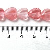 Cherry Quartz Glass Beads Strands G-P528-C01-01-5