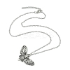 Gothic 304 Stainless Steel Cable Chain Necklaces NJEW-JN04983-02-4