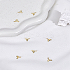 8Pcs Brass Charms KK-LP0004-15-1