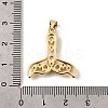 Brass Micro Pave Cubic Zirconia Pendants KK-I359-16G-03-3