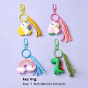 PVC Rainbow/Unicorn/Dinosaur Keychains KEYC-YW00007-3