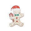 Christmas Printed Acrylic Pendants MACR-L014-01B-1