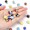 20Pcs 5 Colors Handmade Porcelain Beads PORC-FS0001-18-2