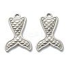 Non-Tarnish 304 Stainless Steel Pendants STAS-P279-35P-2