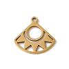 201 Stainless Steel Pendants STAS-E211-04G-1