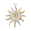 304 Stainless Steel Pendants LS-STAS-I357-01GP-1