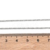 1.2MM 304 Stainless Steel Boston Link Chain Necklaces NJEW-D328-01P-01-3