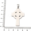 304 Stainless Steel Pendants STAS-P421-11P-3