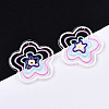 Transparent Acrylic Pendants LS-KY-T022-50-4