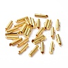Iron Slide On End Clasp Tubes LS-X-IFIN-R212-1.6cm-G-1