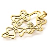 304 Stainless Steel Pendants STAS-Z119-11G-2