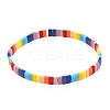 Rainbow Bohemian Style Original Design Fashion Tila Beaded Bracelet for Women. RM1844-30-1