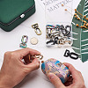 12Pcs 6 Colors Zinc Alloy Swivel Clasps FIND-BY0001-06-4