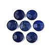 Natural Dyed Lapis Lazuli Connector Charms G-N326-149C-2