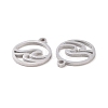 Non-Tarnish 201 Stainless Steel Charms STAS-G281-01P-01-2