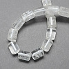 Natural Quartz Crystal Column Beads Strands X-G-S115-18-2