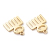 Brass Pendants KK-J278-15G-2
