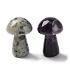 Natural Mixed Gemstone Mushroom Display Decoration G-C159-01-2