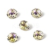 Glass Rhinestone Cabochons GLAA-A018-6mm-001GY-1