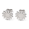 Non-Tarnish 304 Stainless Steel Stud Earrings LS-EJEW-B022-07P-1