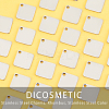 DICOSMETIC 40Pcs 304 Stainless Steel Charms STAS-DC0006-78-4