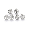 Tarnish Resistant 201 Stainless Steel Barbell Cartilage Earrings LS-EJEW-R147-33-2