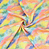 Rainbow Color Polyester Fabric DIY-WH0569-79-1