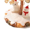 Christmas Natural Yellow Quartz Chips Tree Decorations DJEW-K028-01D-4
