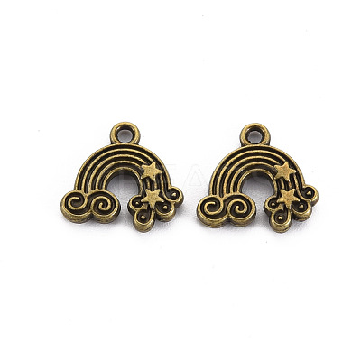 Tibetan Style Alloy Pendant Enamel Settings PALLOY-N160-75AB-1