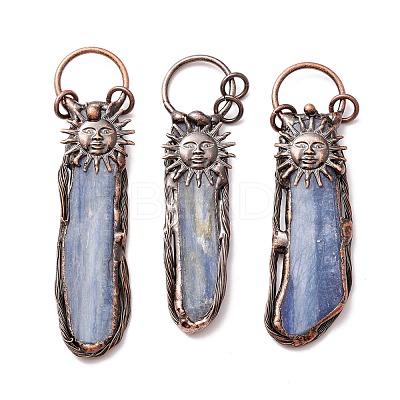 Natural Kyanite Big Pendants G-M383-11R-1