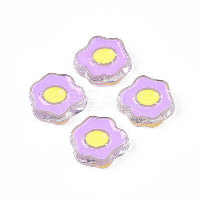 Transparent Acrylic Beads ACRC-S039-05C-1