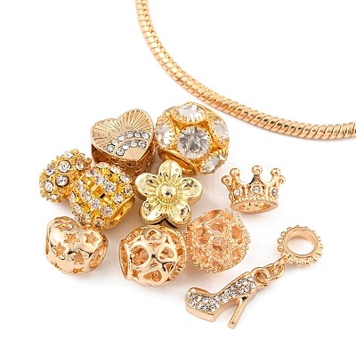 DIY European Style Bracelets Making Kit DIY-YW0005-26G-1