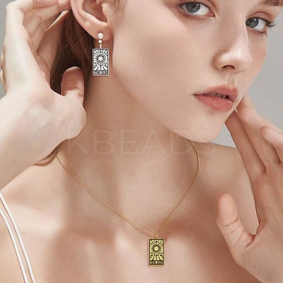 40Pcs 10 Styles Tibetan Style Alloy Pendants FIND-DC0004-51-1