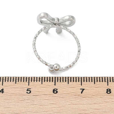 304 Stainless Steel Cuff Rings RJEW-D306-13P-1