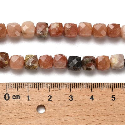 Natural Plum Blossom Jasper Beads Strands G-H078-C31-01-1