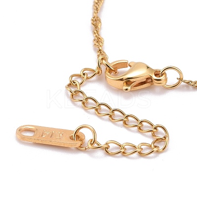 304 Stainless Steel Singapore Chain Bracelets BJEW-JB06269-1