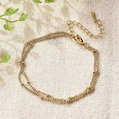 304 Stainless Steel Multi-strand Bracelets LS-BJEW-Q051-02G-A-1