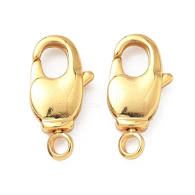Brass Lobster Claw Clasps KK-H532-17D-G-1