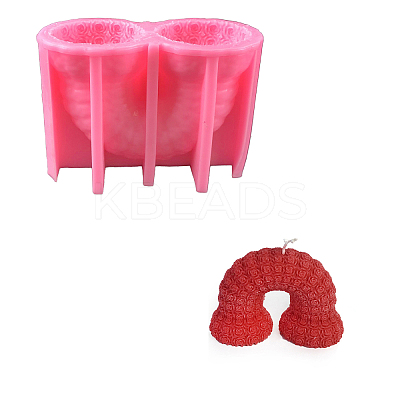 Valentine's Day 3D Embossed Rose Arch Candle Molds SIMO-H015-03-1