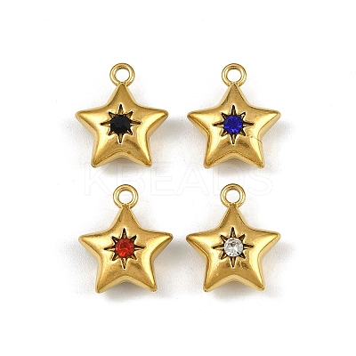 304 Stainless Steel Charms STAS-I342-10G-1