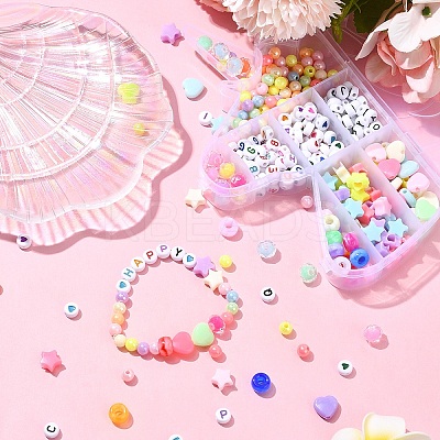 DIY Opaque Acrylic Bracelet Making Kits DIY-YW0009-89-1